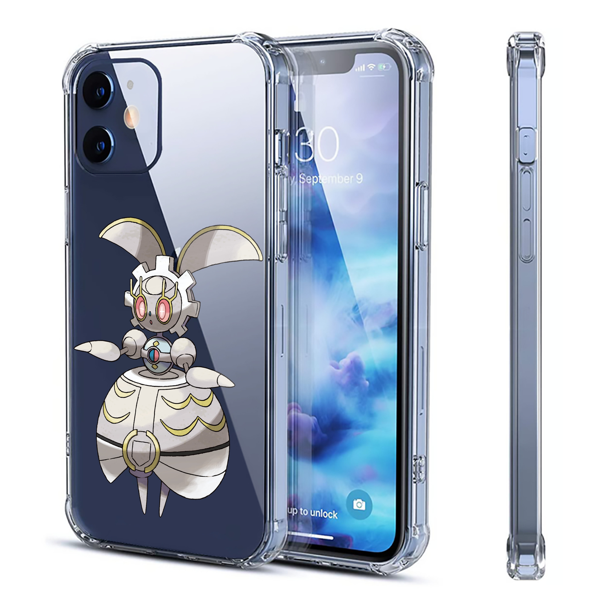 （画像用） ポケットモンスター Pokémon 【iPhone 12シリーズ対応】透明スマホケース（クリアソフトケース）